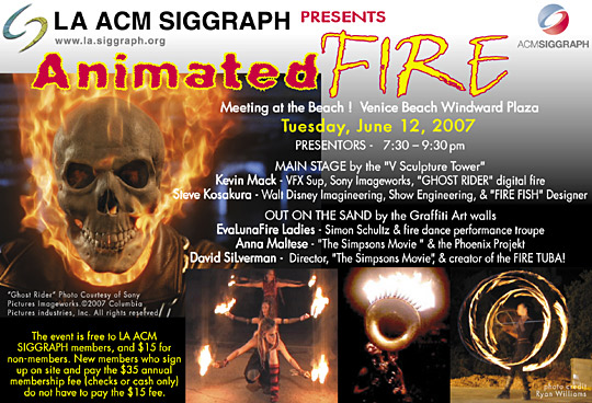 Animated Fire postcard
