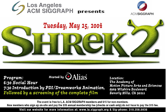 Shrek 2 postcard