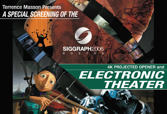 Special Screening of the 2006 "Electronic Theater" postcard