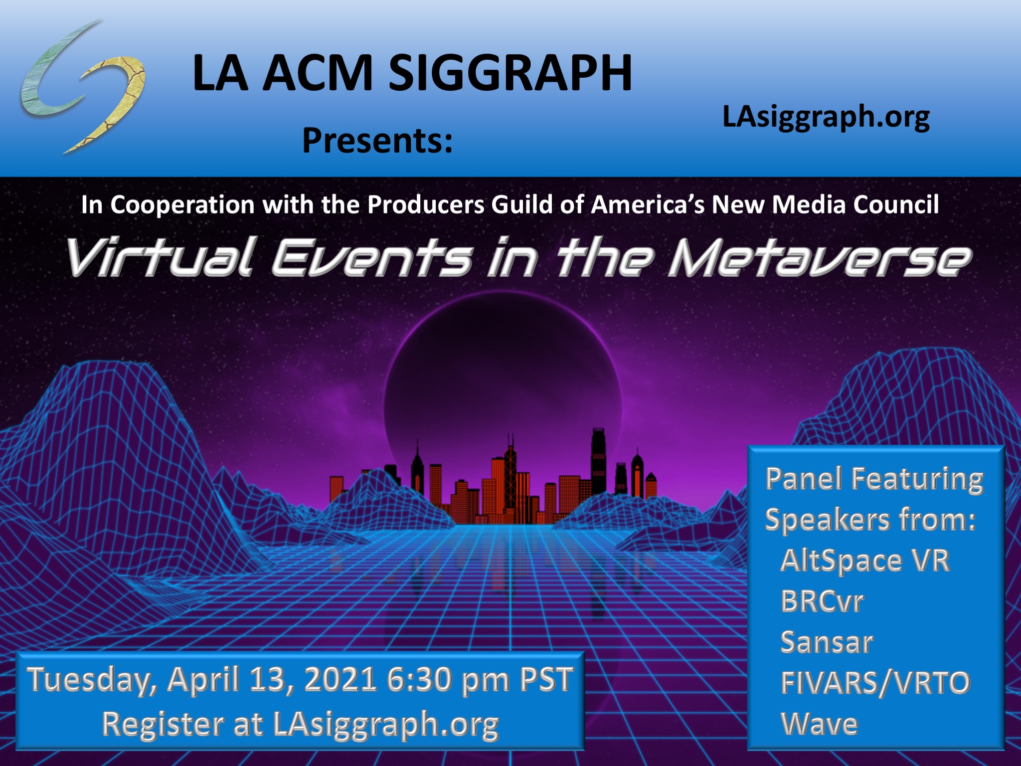 Virtual Events in the Metaverse | LA ACM SIGGRAPH